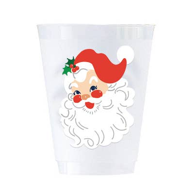 Santa Claus Christmas Shatterproof Cups