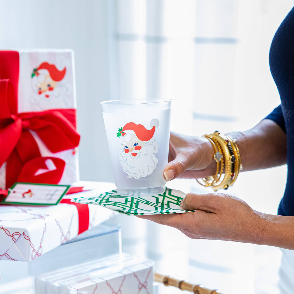 Santa Claus Christmas Shatterproof Cups