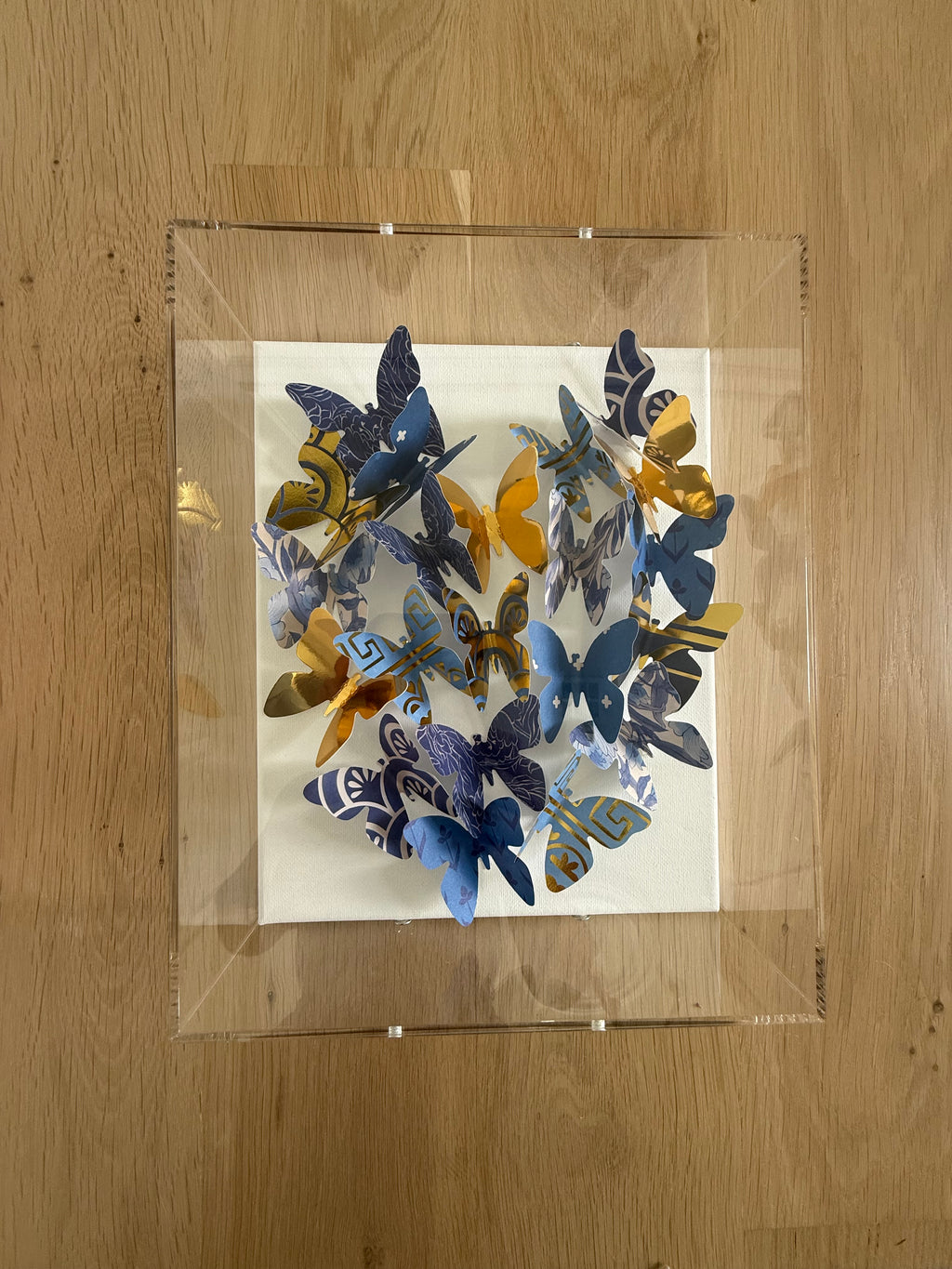 Butterfly Art by Bobbie in Acrylic 8"x10"