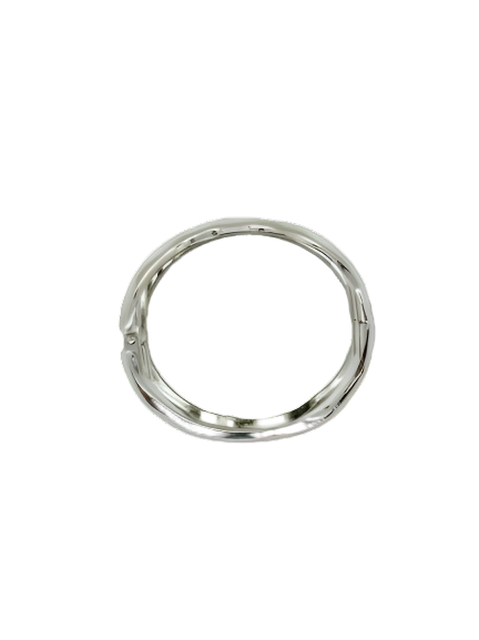 Julie Polished Silver-Tone Cuff Bracelet