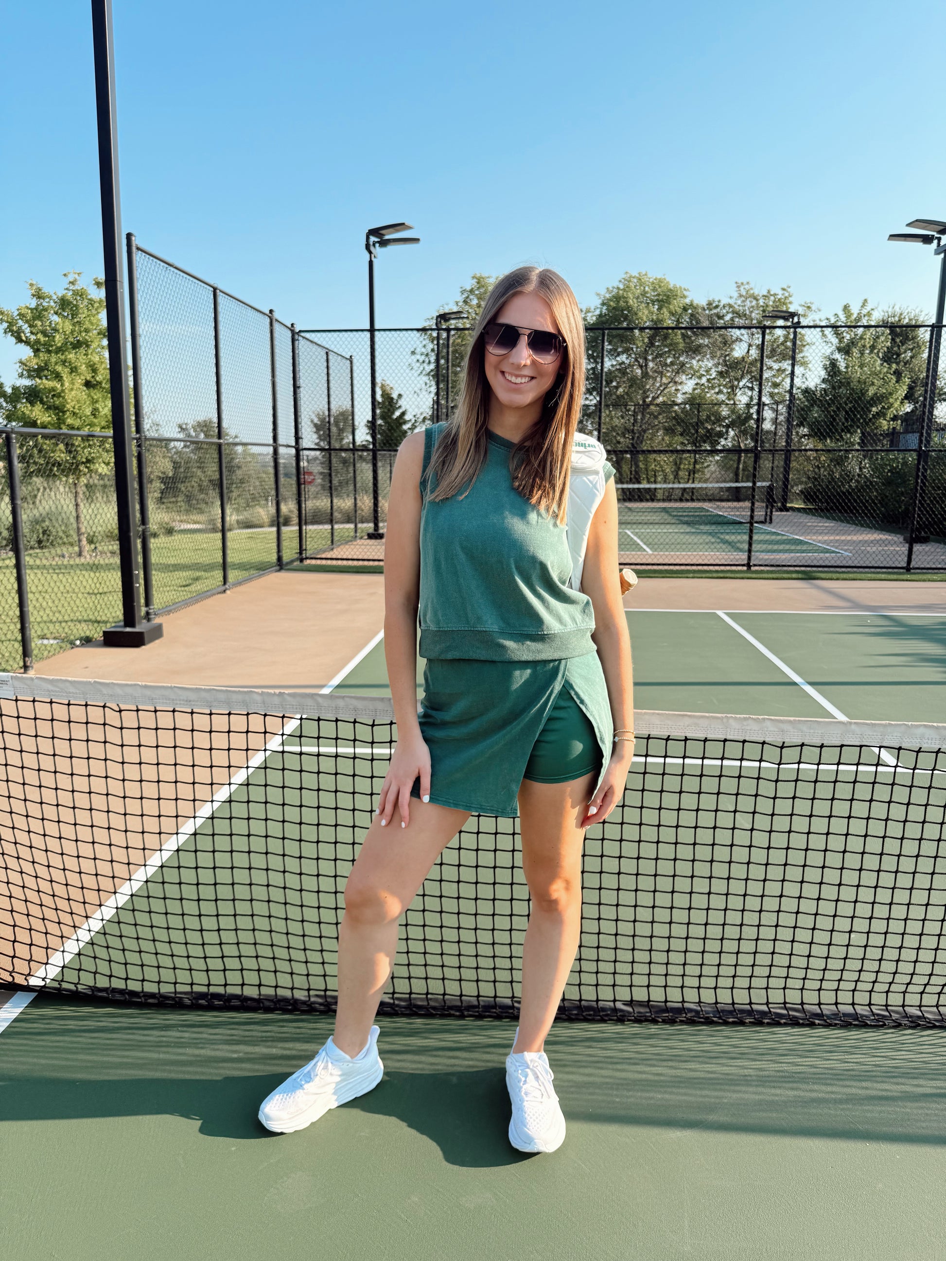 *Sale* Mia Sleeveless Top and Short Skirt Two Piece Set
