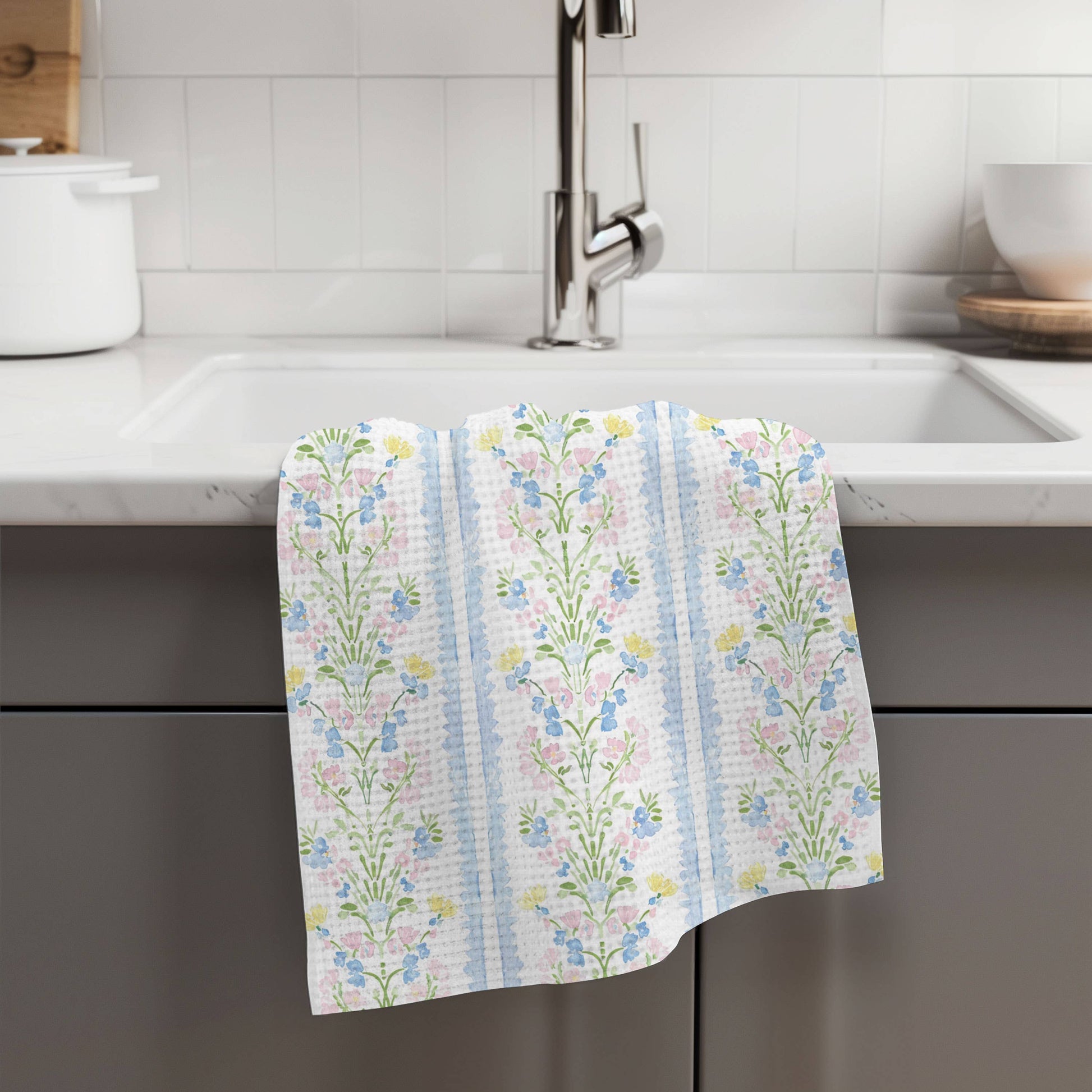 Floral Grand Millennial Kitchen Towel